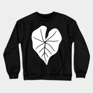 Elephant Ears on Black Crewneck Sweatshirt